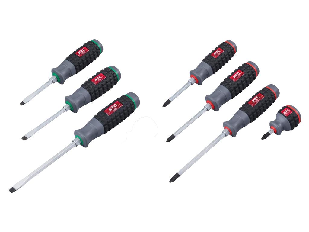 Kyoto Machinery Tools Sada ovladačů na rukojeť z pryskyřice KTC součástí balení (KTC) (přes typ) [7 kusů]