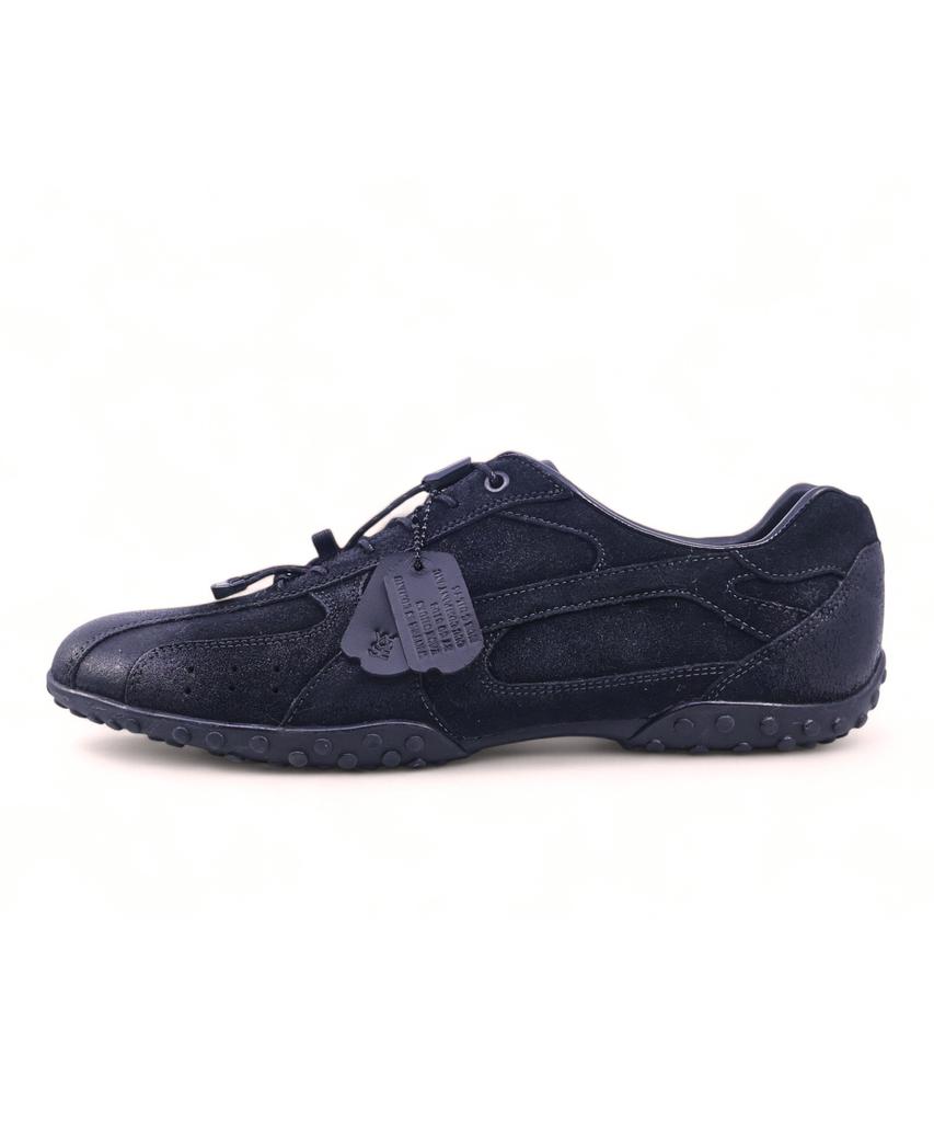 Yase Spider Wax Washed Sneakers Black (Type A)