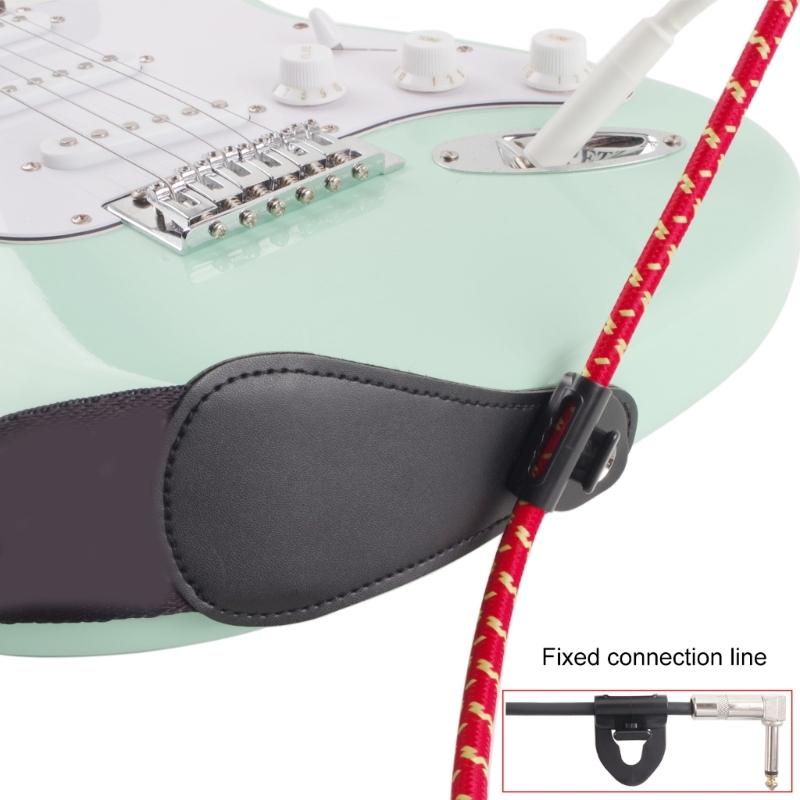 High Strength Strap Retainer Clips Anti Drop Guitar Strap Fastener Light Weight Guitar Strap Button Wear Resistant