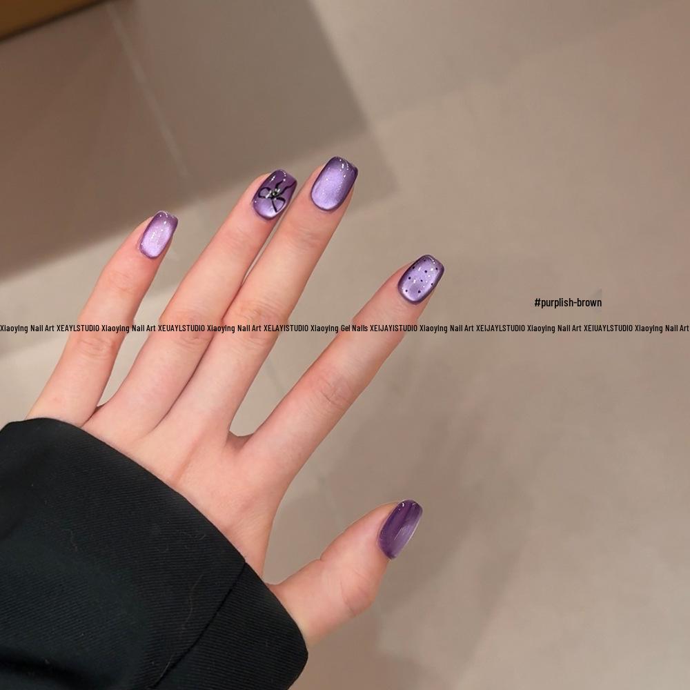 Xiaoying Magnetic Cat Eye Gel: 5g Superfine Nail Polish Light Therapy - Versatile Colors.