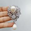Droplet Style Brooch Simulation Pearl Coat Dress Accessories