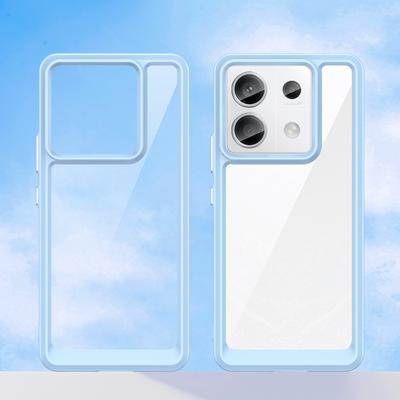 For Xiaomi Redmi Note 13 Pro 5G/Poco X6 5G Phone Case TPU+Acrylic Protective Cover