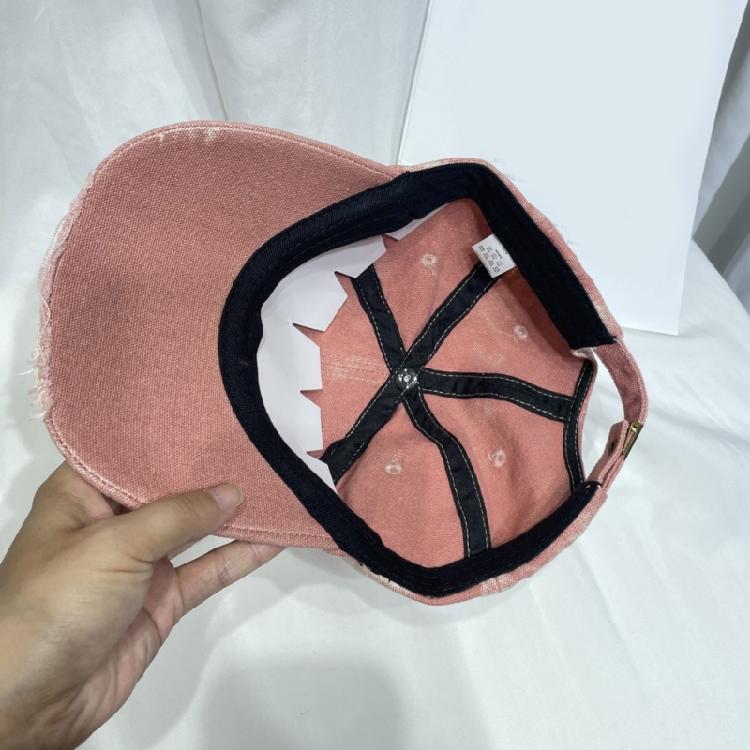 Distressed Dog Ear Casquettes Hat 2000S Cool Baseball Hat Breathable Sun Hat Long Brims Hiphop Dancing Hat for Adult Teens