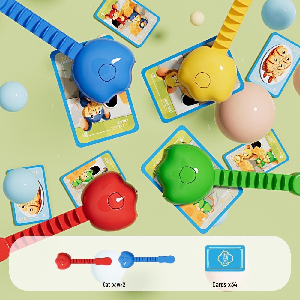 Katze und Maus Reaktionskraft: Konzentrationsübung für Kinder