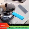 Silicone Heat-Resistant Pot Handle Sleeve with Diamond Grip Pattern