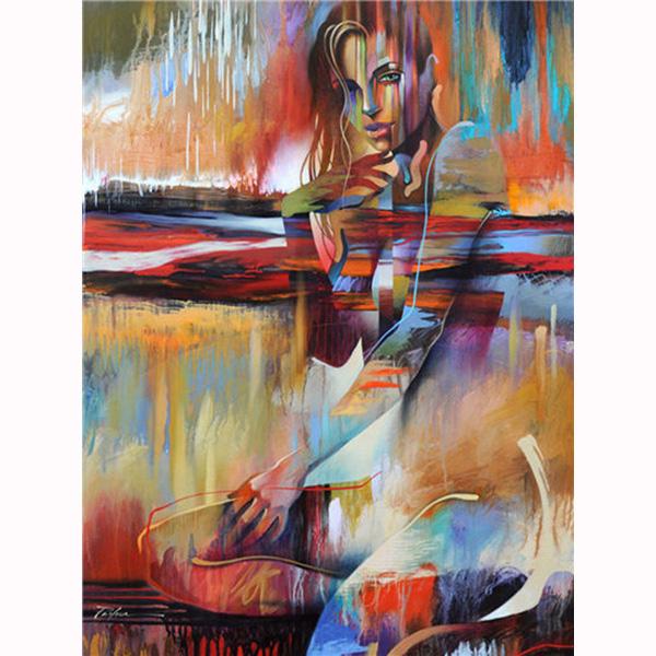 Diy Diamond Painting Modern Sex Lady Picture Wall Art Poster Girl Bedroom Abstract Minimalist Cross Stitch Home Decor Gift