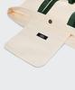 Musinsa Standard Daily Canvas Tote Bag [Ivory/Green]