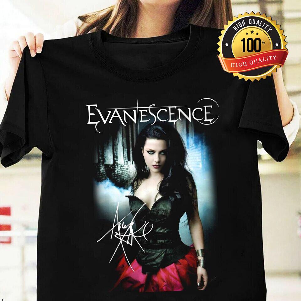 Хлопковая футболка с коротким рукавом Evanescence Унисекс L