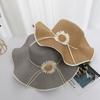 Wide Brim Bohemian Straw Hat Spring Summer Women's Sun Hat Trendy Folding Straw Hats  Vacation