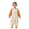Bamboo Cotton Toddler Sleeping Bag With Detachable Sleeves Warm Winter Sleepwear Ages 1-3 A-Class Safety
