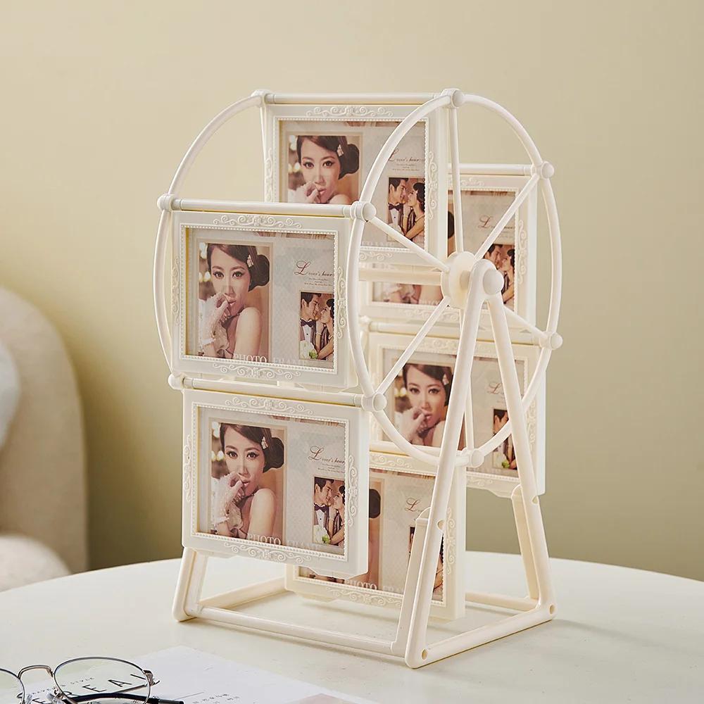 Creative Home Decor Kpop Room Decor Kids Art Frame Porta Retrato Ferris Wheel Photo Frame Frame Decoration Maison Birthday Gift