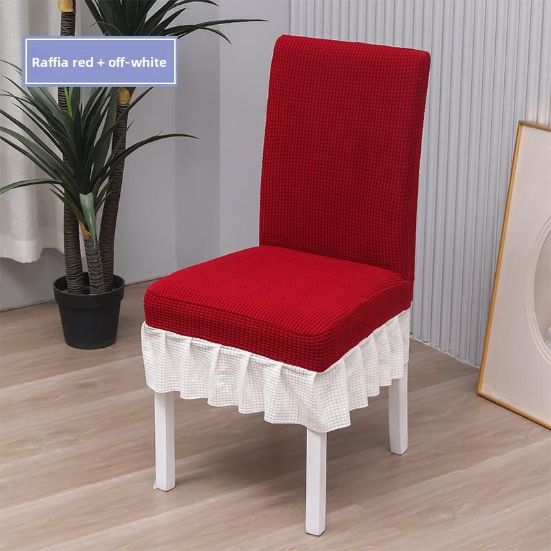 Anti-Slip Durable Chair Covers Universal Fit Four Seasons Backrest Seat Protectors For Home El Office Dining Room Chairs