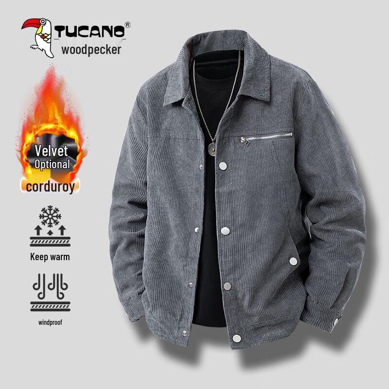 TUCANO Men's Corduroy Business Casual Jacket