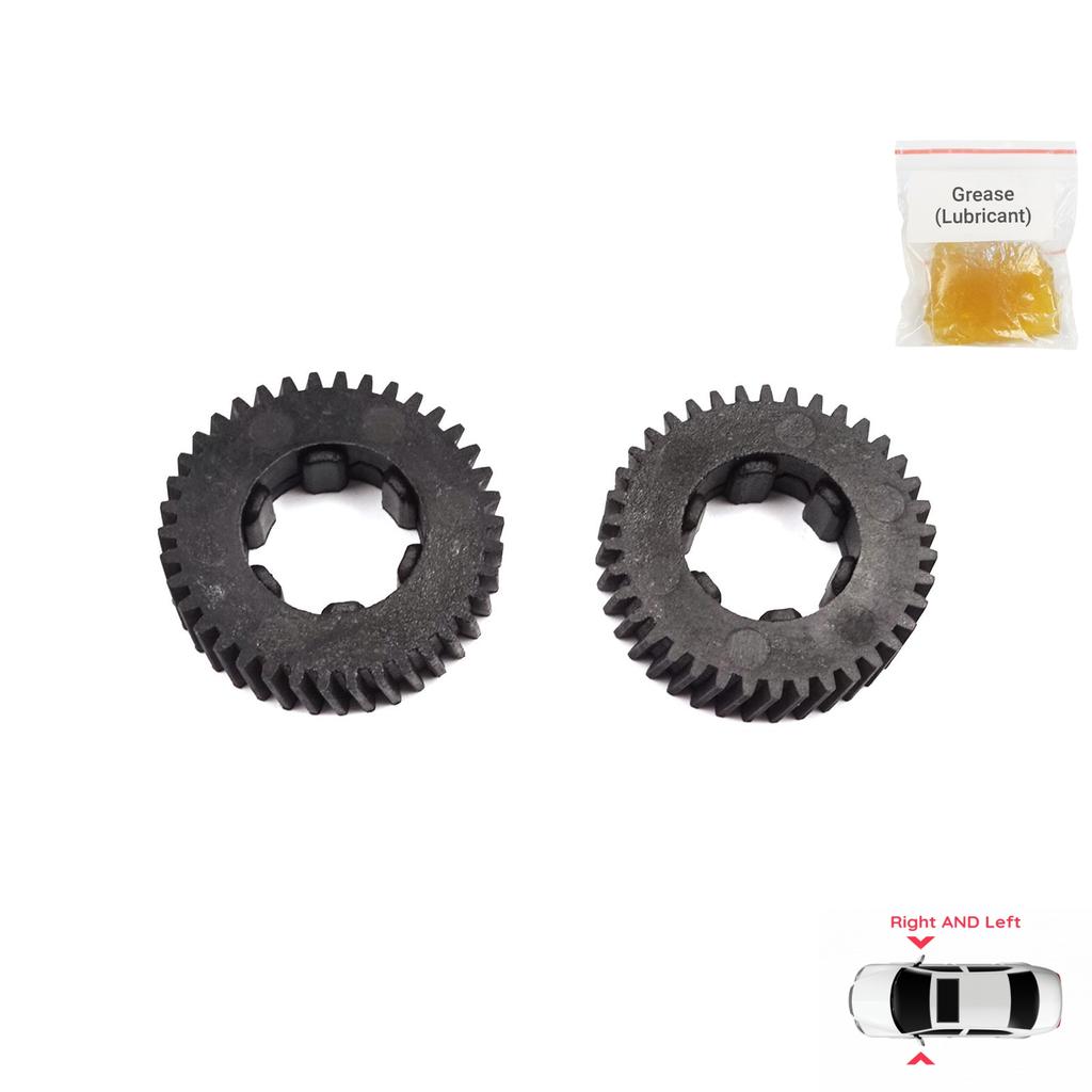 BGE694 Side Wing View Mirror Fold Motor Plastic Gear Set for Nissan Qashqai MK2 Murano MK3 Teana MK1 MK2