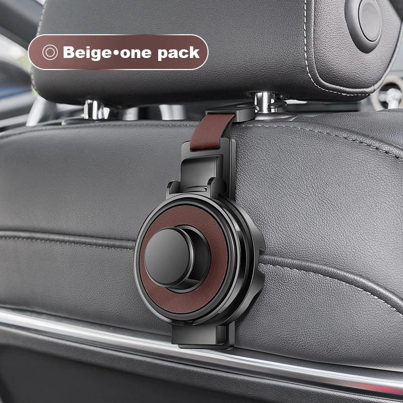 3 In 1 Car Headrest Cup Holder and Hook Multifunctional Cup Holder and Cell Phone Holder Car Headrest Hooks Car Accessories