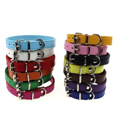 Pet Köpek Saf Renk Boyun Tokalı Yaka