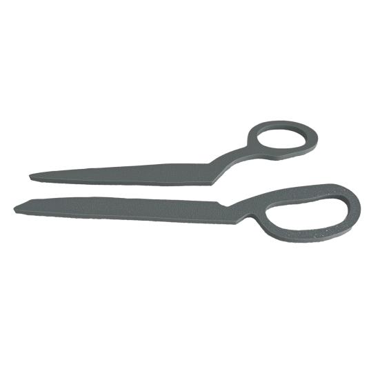 2Pcs 3D Scissor Hair Clips, Mini Scissor Hair Sticks for Medium Thick Hair Lazy Bun Half-Tied Style, Plastic Hair Accessories for Girls Women