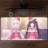 Nekopara Gaming Mousepad Speed HD Printing Anime Girl Desk Mat PC Office Accessories Keyboard Esports Nonslip Base XXL Mouse Pad