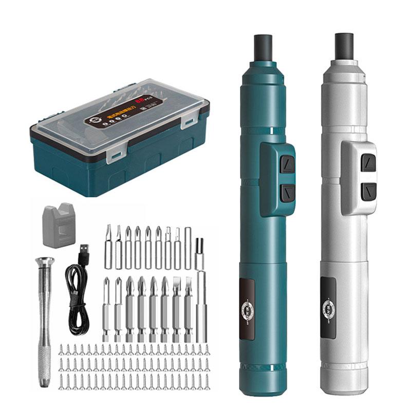 Mini Wireless Electric Screwdriver Set Cordless USB Rechargeable Screwdriver Home Electric Drill Repair Power Tool
