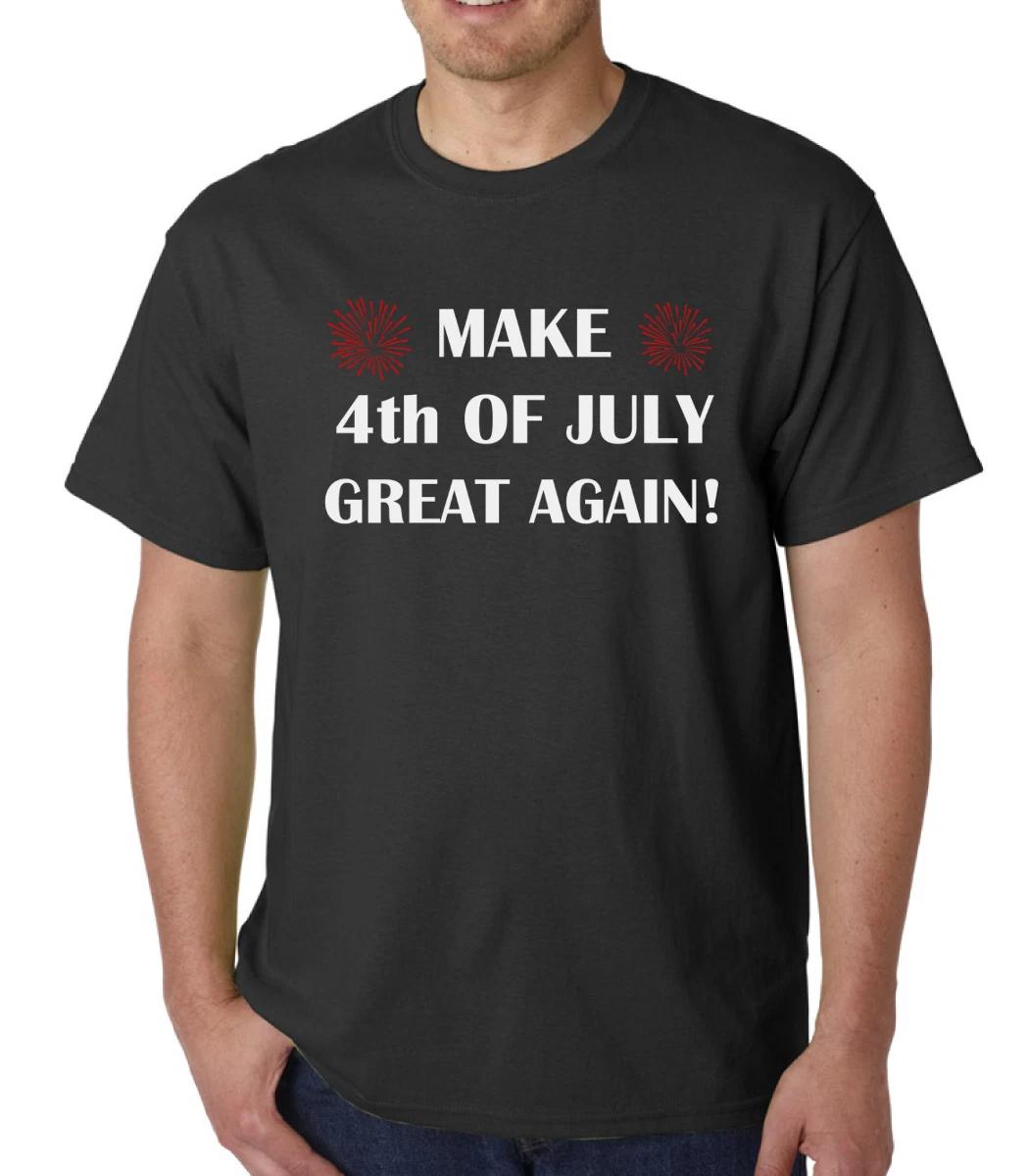 #2 Donald Trump Make 4th Of July Great Again Shirt USA Independence Day T-Shirt 3XL