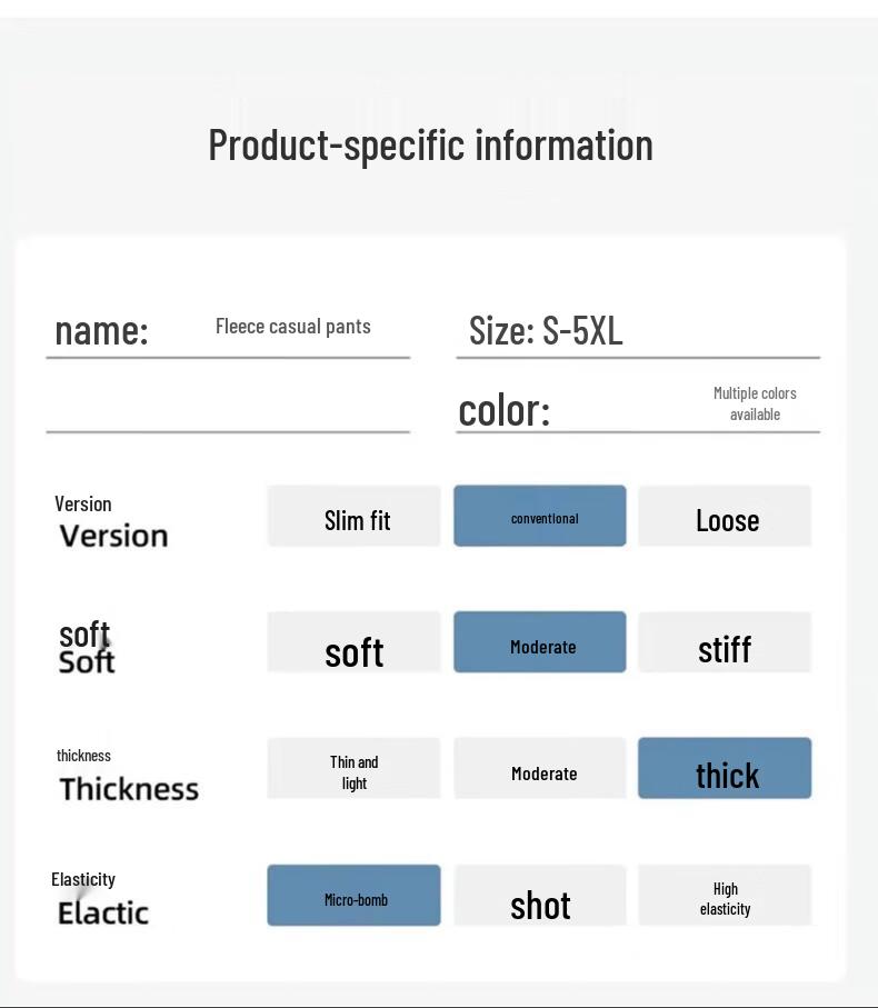 Miiow Men's Fleece-Lined Casual Jogger Pants