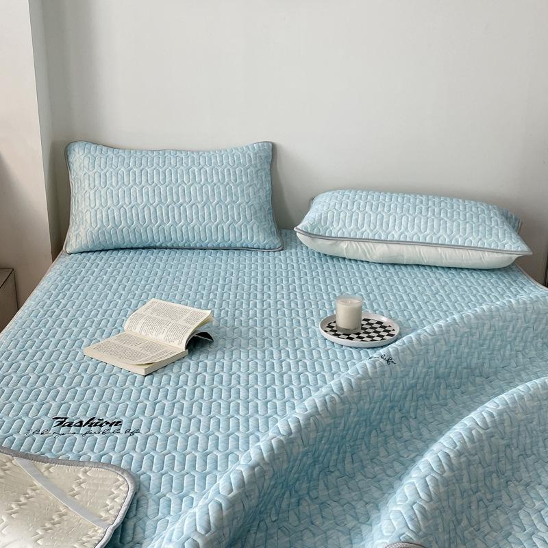 Summer Latex Cool Mat Soft Mat Bed Sheet Baby Washable Student Dormitory Single And Double Mattress Cover