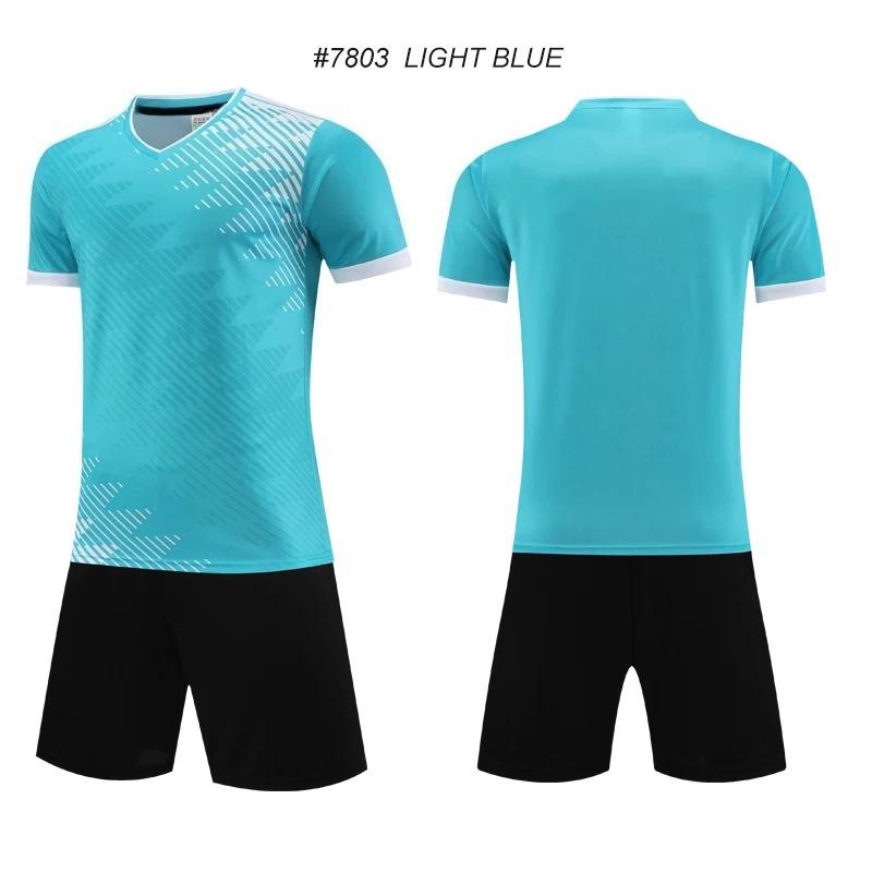 Football Jerseys Sets Soccer Clothes Survetement Football Uniforms Soccer Training Tracksuit