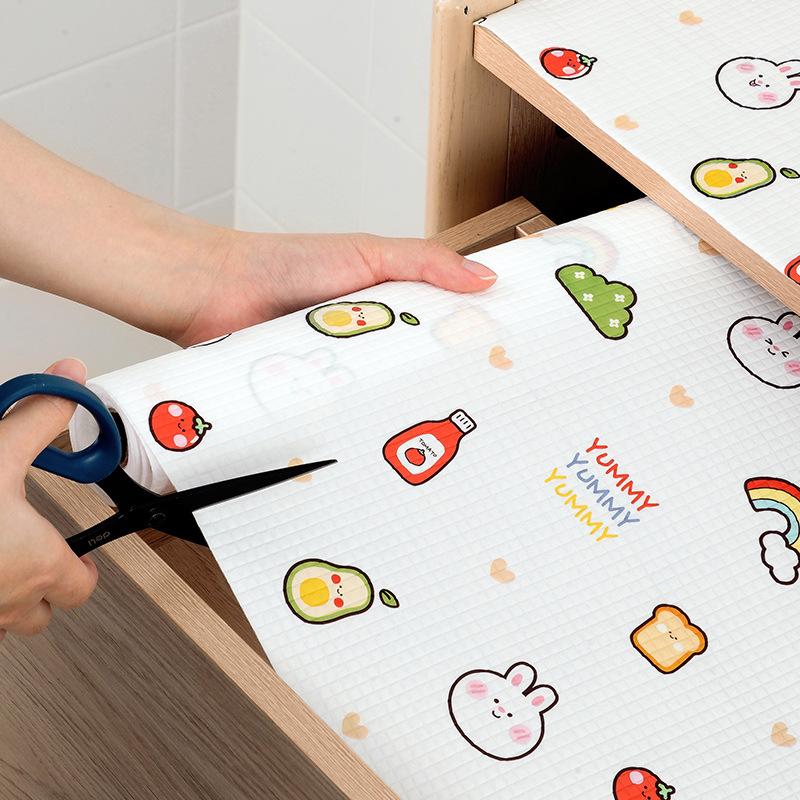 Waterproof & Oilproof Drawer, Cabinet, and Countertop Mat - Moisture & Dirt Resistant for Kitchen & Wardrobe Use