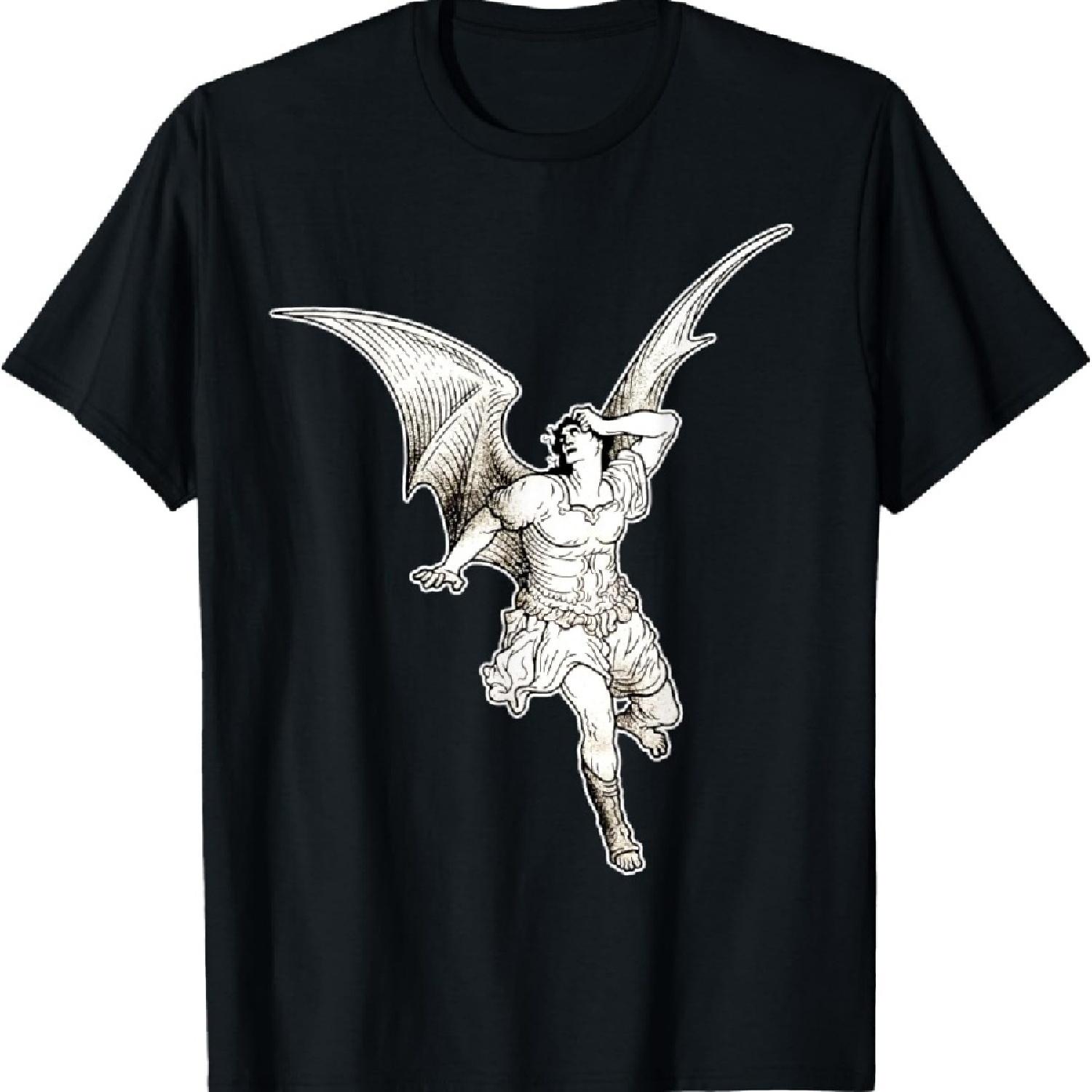 

Lucifer Fallen Angel x Gustave Dore T-Shirt XXXXXL чорний