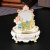 dressing table jewelry box enamel color storage box gift ring necklace jewelry storage box flip handicraft ornament