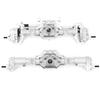 Front Rear Axle Upgrade Parts Fit for SCX10 II 90046 90047 1 10 Axial RC Car ModelSilver