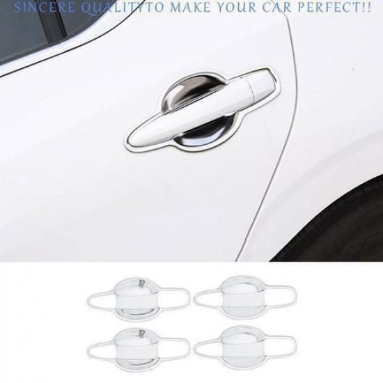 For Nissan Sentra 2020-2024 chrome stainless Exterior Side Door Bowl Cover