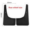 Mud Flaps Splash Guards Mudguard Fit for Suzuki Jimny XL 5-Door 23-24