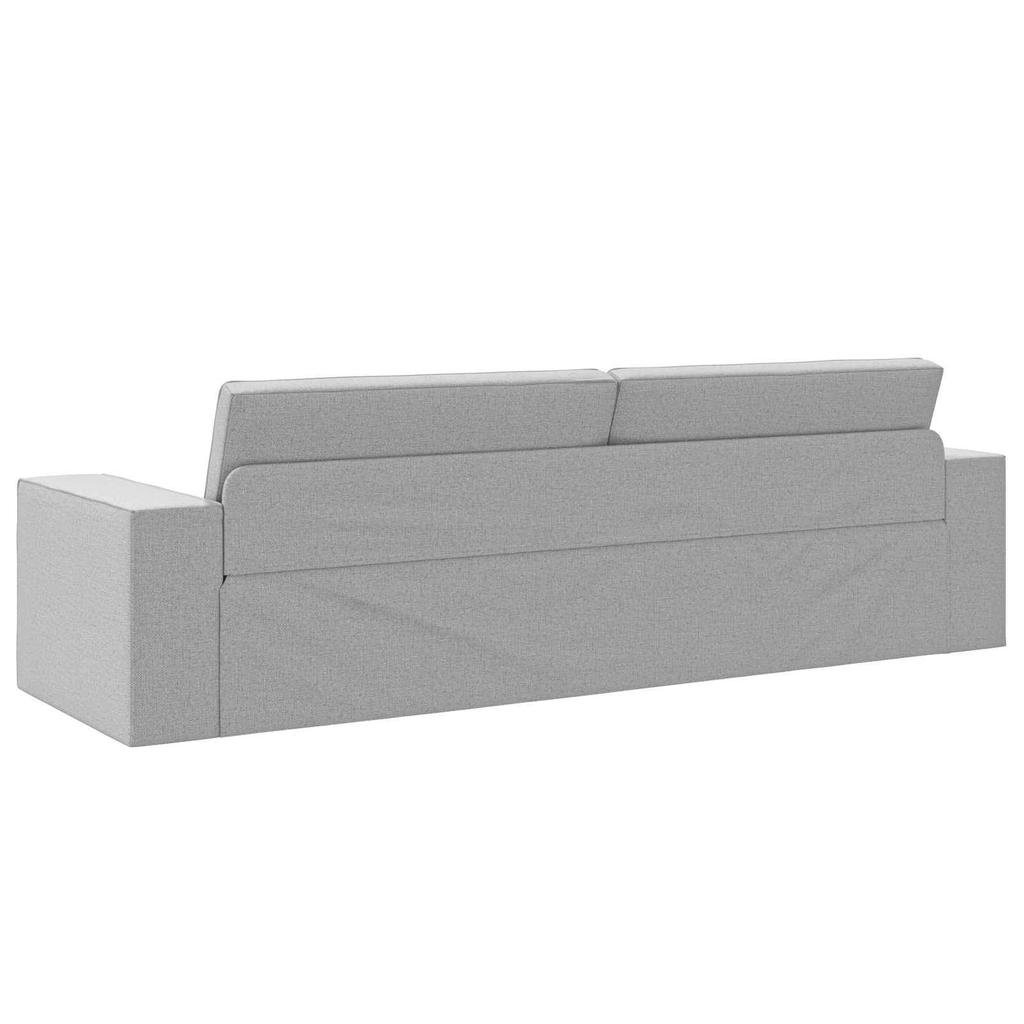 Cloud Grey Sleeper Sofa 245 x 78 x 77 cm Fabric