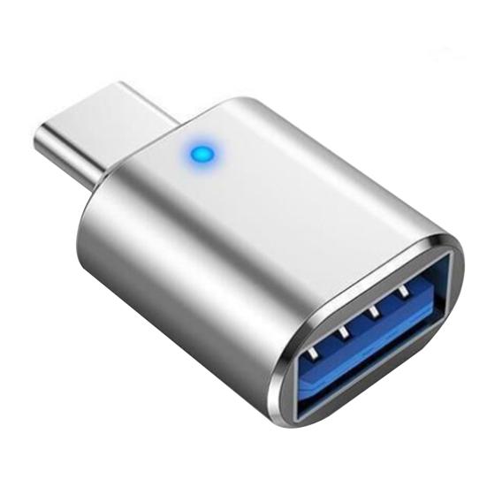 Antikorózny OTG adaptér Vynikajúci široko kompatibilný konvertor telefónu typu C na USB bez oneskorenia