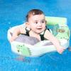 Baby Swim   Non-inflatable Baby Swimming     Watertight Kids Swim Trainer for 3-24 Months Baby Boys Girls Infant Pool   with Sun Canopy