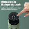 450ML Temperature Display Thermos Cup Stainless Steel Leakproof Thermos Bottle Outdoor Vacuum Insulated Cup for Birthday Gift
