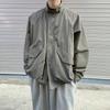 Autumn Stand Collar Men's Jacket Loose Korean Style Casual Top Trendy Work Jacket Men's Spring and Autumn Men's Clothing