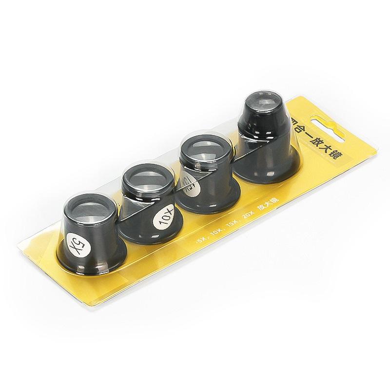 Monocular Eye Loupe Jewelers Eyepiece Magnifier Single Eye Repair   Magnifying Glass 5X 10X 15X 20X Watchmaker Loupe Eye Loop