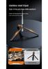 Bluetooth Selfie Stick with Floor Tripod - Portable Handheld Travel Photography Accessory