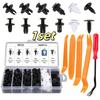 New Car Disassembly Tool With Auto Fastener Clips Mixed Kit Car Body Push Retainer Pin Rivet Bumper Door Trim Panel Fastener Kit