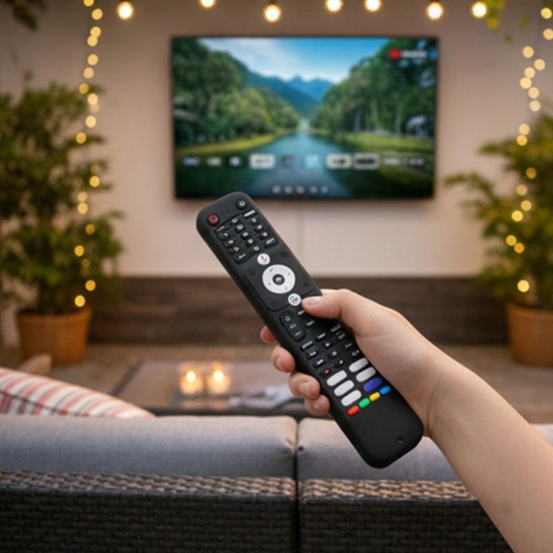 Silicone Protective Case for HTR-U32G HDTV Remote Control Silicone Protective Skin Cover with Lanyard Accessories