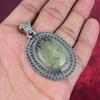 Prehnite Jewelry, 925 Solid Sterling Silver Pendant Handmade Gemstone Jewelry, Gifts For Wife Brand New Pendant