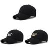Dn Embroidery Letter Duckbill Baseball Hat Adjustable Sun Protection Breathable