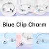 Retro Round Clip Charms Copper Original Zircon Cat Paw Love Forever Spacer Charm Stopper For Diy Jewelry Bracelet