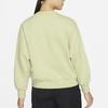 Jordan Logo Knit Crewneck Sweatshirt Women Tops Light-Olive-Green Grey DM5190-371