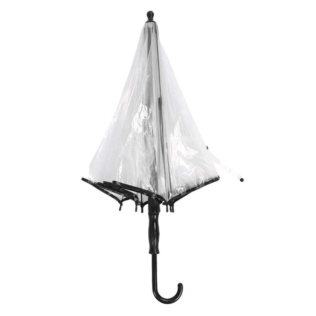 Water Spraying Umbrella Transparent Look Long Handle Multifunctional Summer Umbrella Toy for School Outdoor Beach
