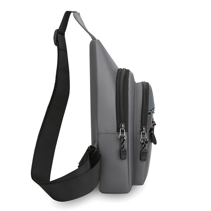 Geantă de piept pentru bărbați Geantă crossbody pentru călătorii și sport Geantă de umăr pentru navetă