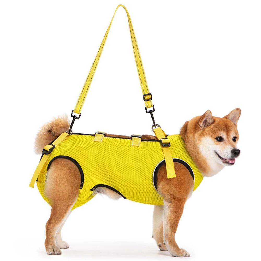 Useful Disabled Elderly Dog Exercise Assist Belt Walking Pet Rehabilitation Suit for Dogs Mascotas Auxiliary Clothing Clothes