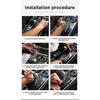 TPU Innenfolie für Hyundai Sonata 2024 2025 2026 Bildschirm-Schutzfolie für die Mittelkonsole Kratzfest Reparatur Klarer Aufkleber
